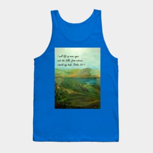 I Will Lift Up Mine Eyes Tank Top